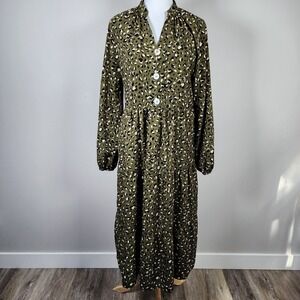 Elings Dress‎ Womens Small Modest Cottagecore Farmhouse Prairie Western Oversize